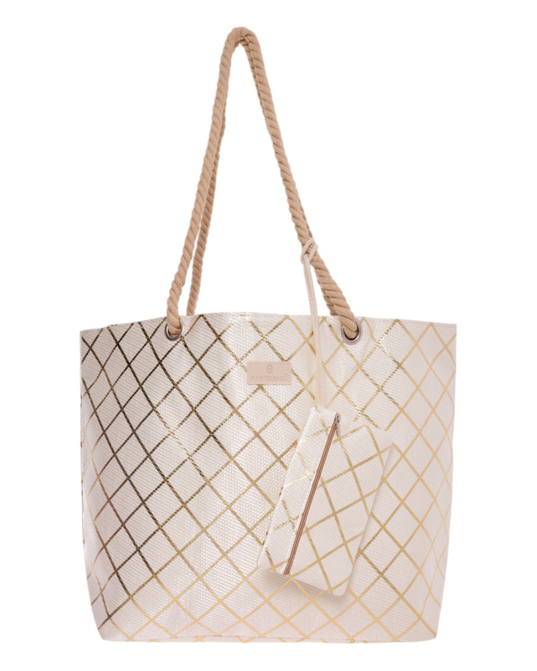 Τσάντα θαλάσσης 9610 – Χρυσό