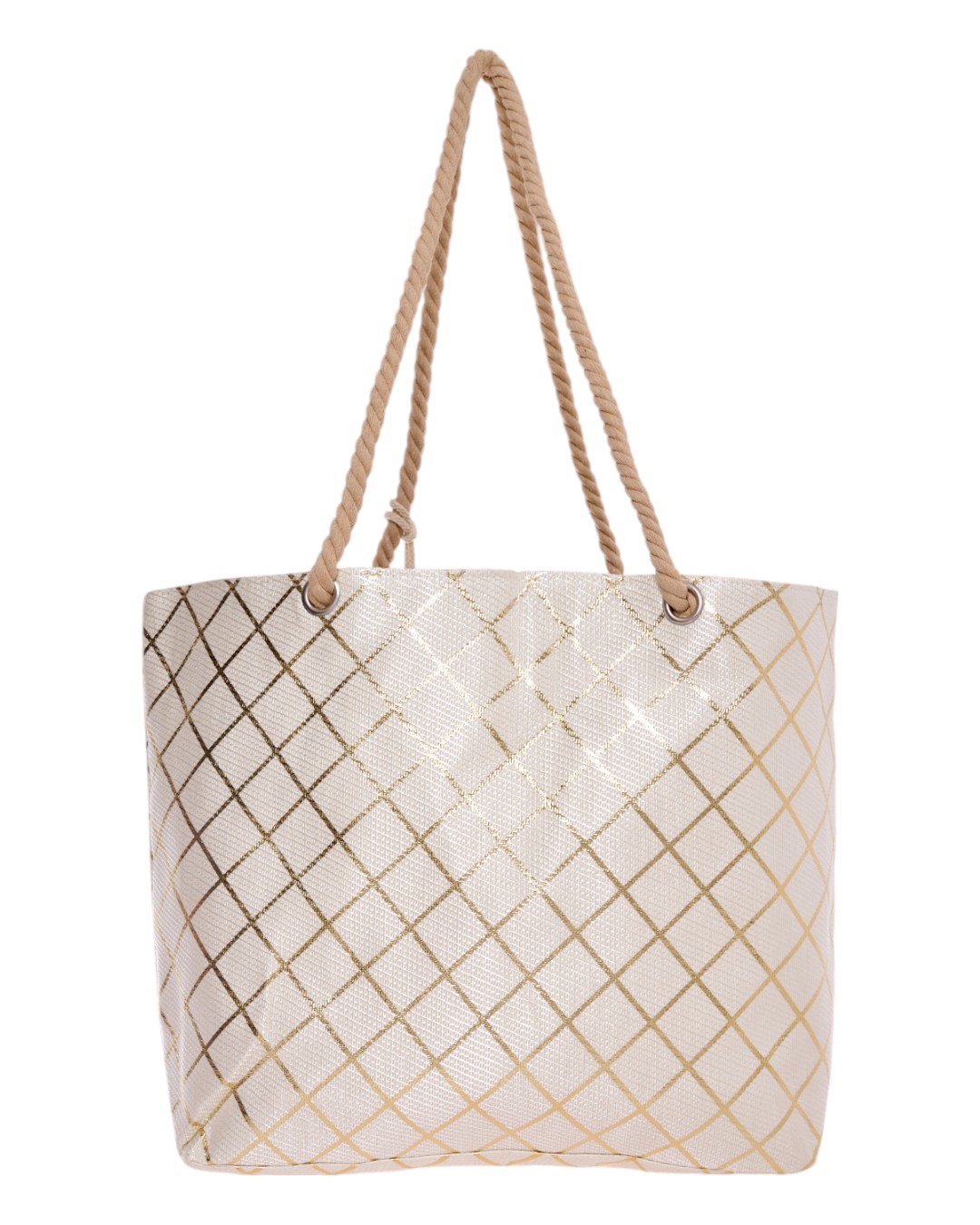 Τσάντα θαλάσσης 9610 - Χρυσό