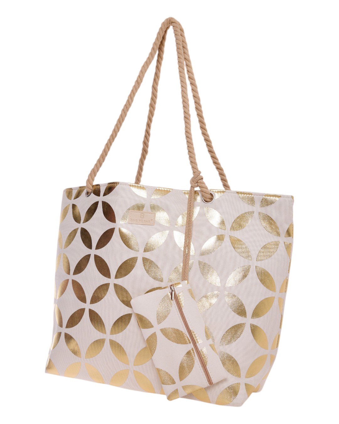 Τσάντα θαλάσσης 9629 – Χρυσό