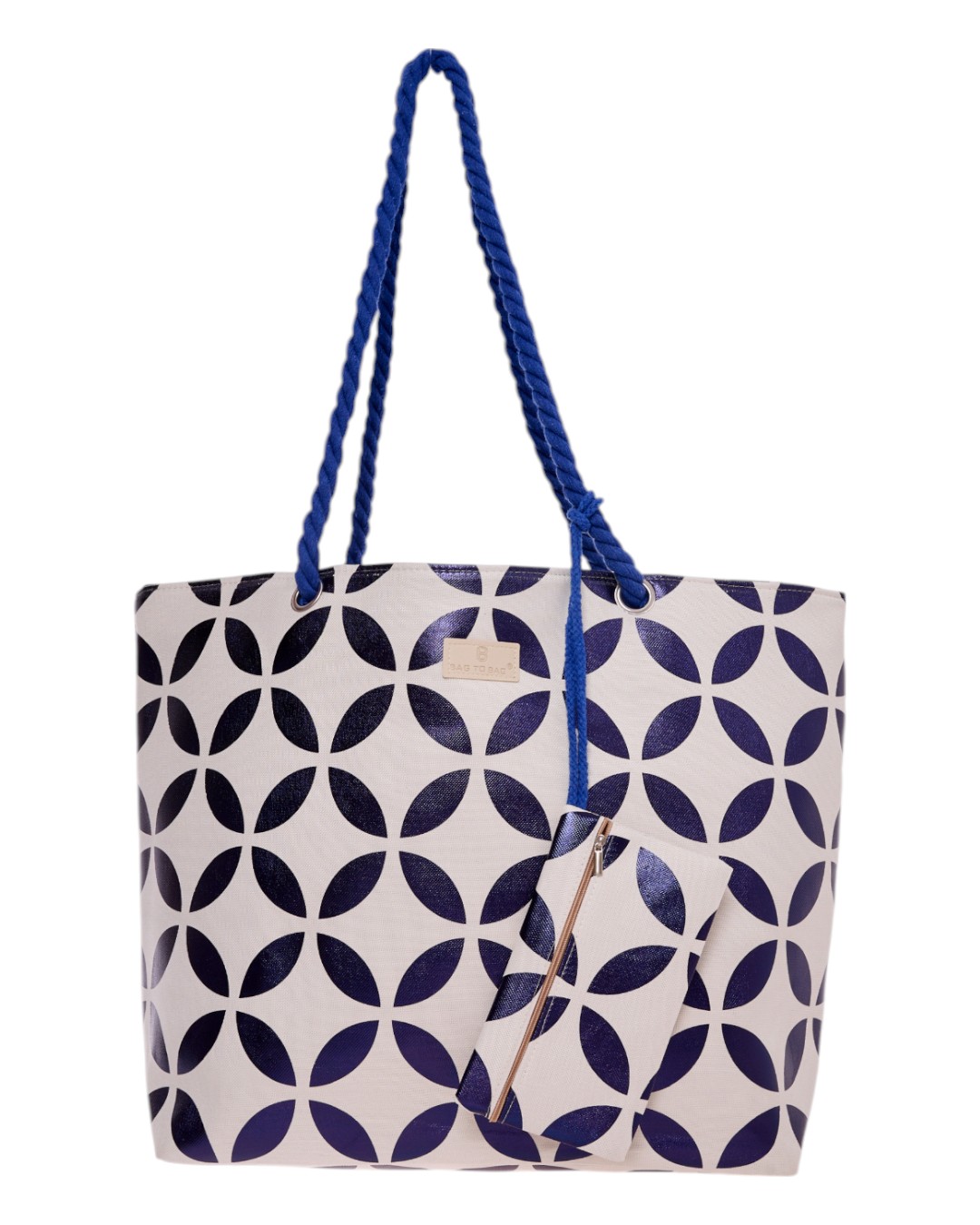 Τσάντα θαλάσσης 9629 – Μπλέ