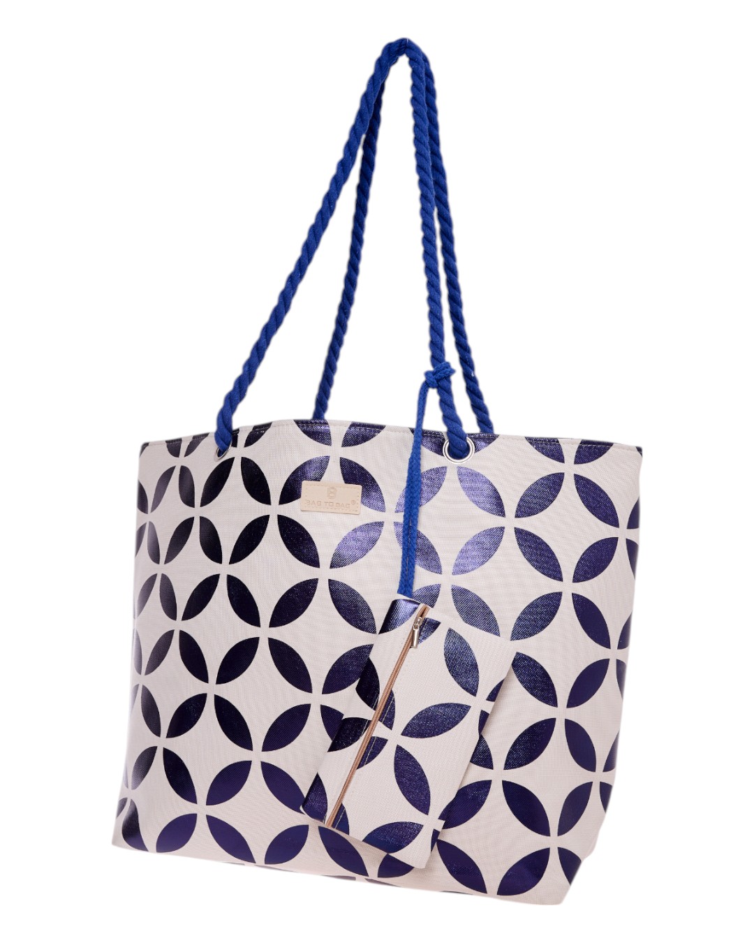 Τσάντα θαλάσσης 9629 – Μπλέ