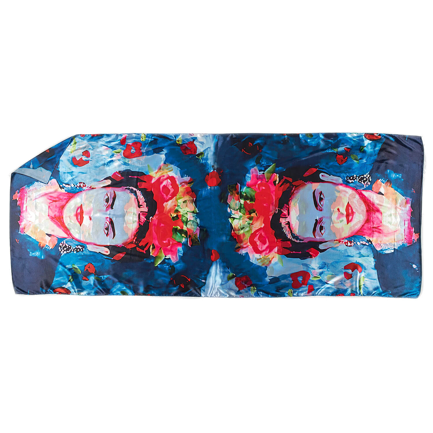 Sequoia Γυναίκεια εσάρπα διπλής όψης  με digital print frida