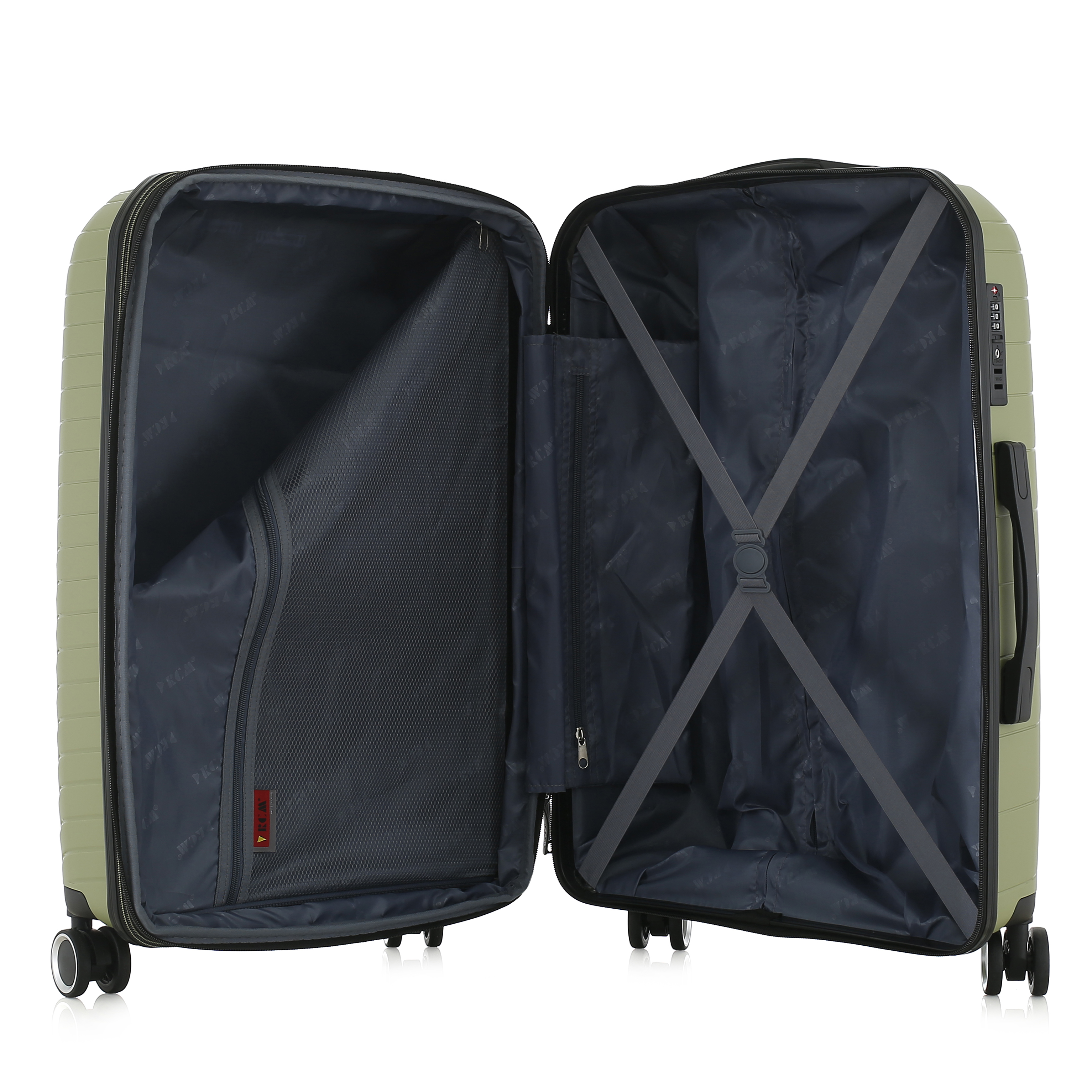 Βαλίτσα Σκληρή Paulter καμπίνας 585/28 Πράσινη Βαλίτσα Σκληρή Paulter καμπίνας 585/28 Πράσινη