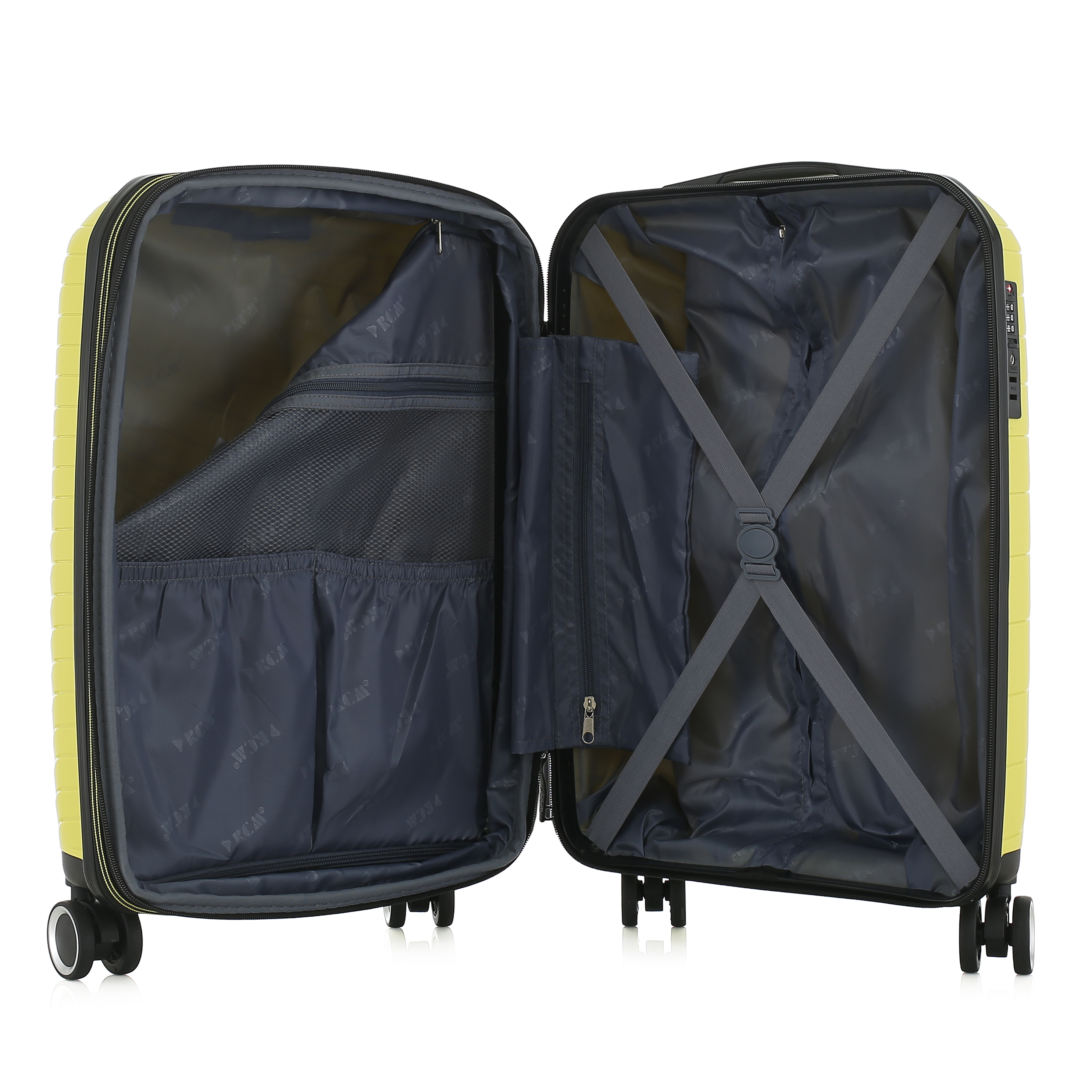 Βαλίτσα Σκληρή Paulter καμπίνας 585/20 Kαφέ