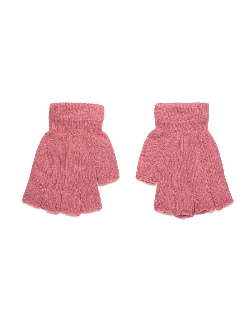 Sequoia γυναικεία πλεκτά γάντια χωρίς δάχτυλα 02-1001 Ροζ Sequoia γυναικεία πλεκτά γάντια χωρίς δάχτυλα 02-1001 Ροζ