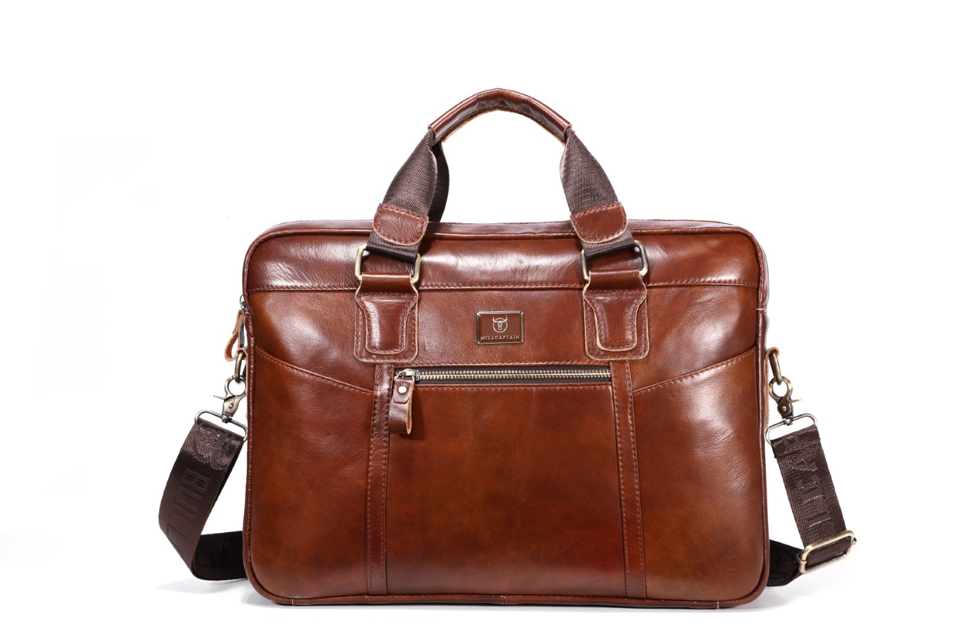 Δερμάτινος χαρτοφύλακας Bull Captain GWB-055 καφέ Δερμάτινος χαρτοφύλακας Bull Captain GWB-055 καφέ