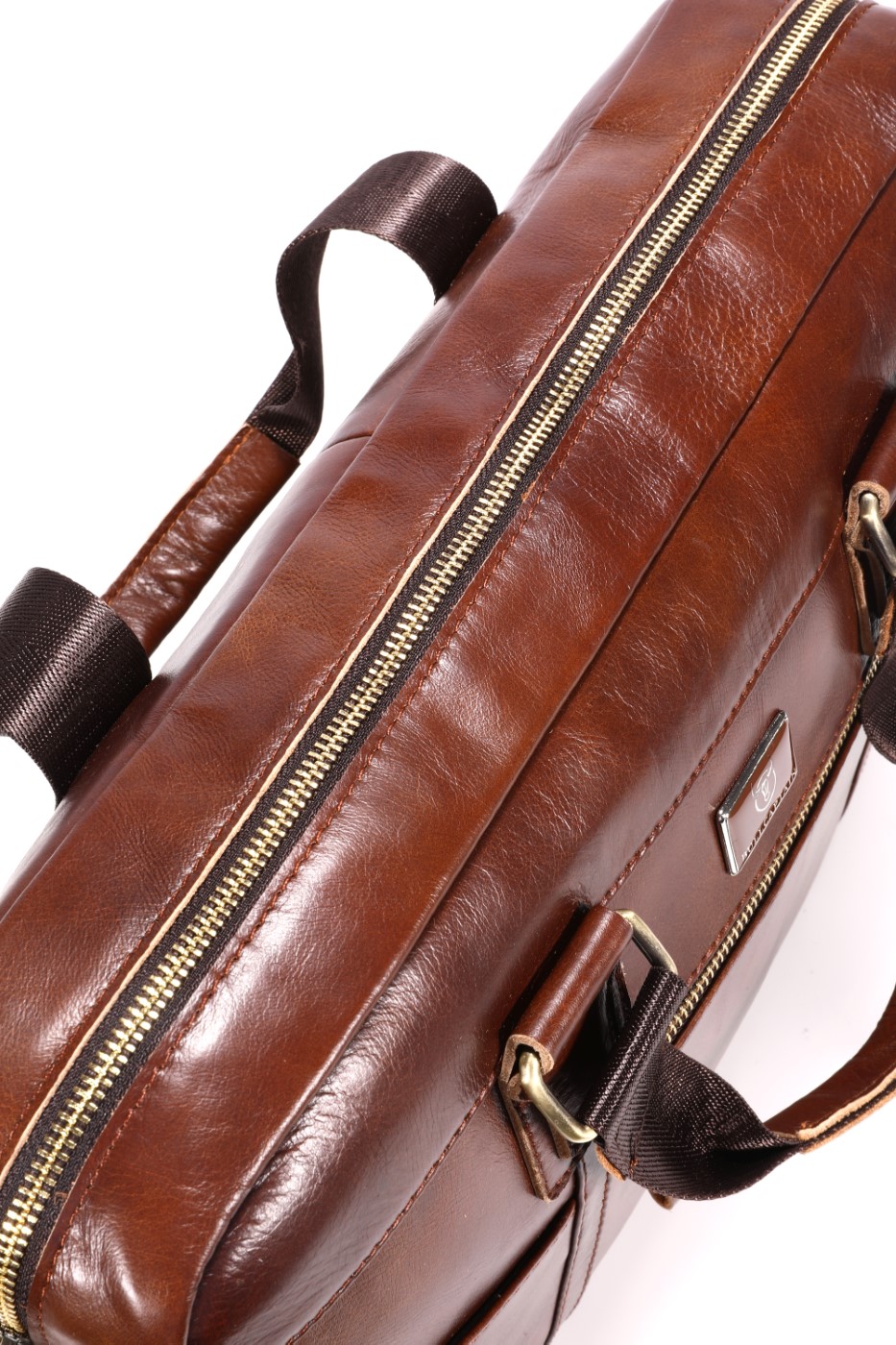 Δερμάτινος χαρτοφύλακας Bull Captain GWB-055 καφέ