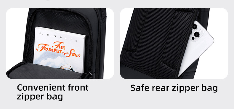 GOLDEN WOLF τσάντα Crossbody GXB00725, 4L, μαύρη