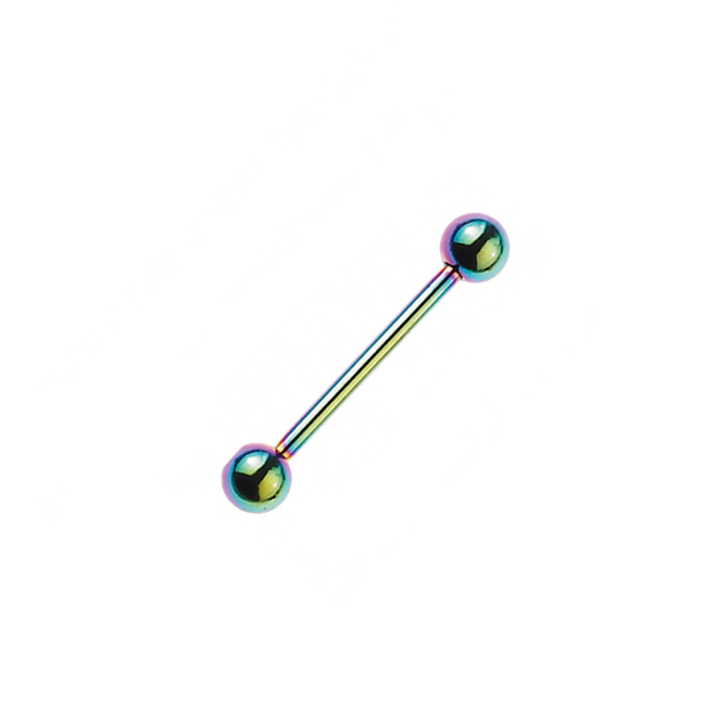 Sequoia Σκουλαρίκι Piercing barbell/μπάρα Ατσάλι I-00402-2  (1.6*18*5)