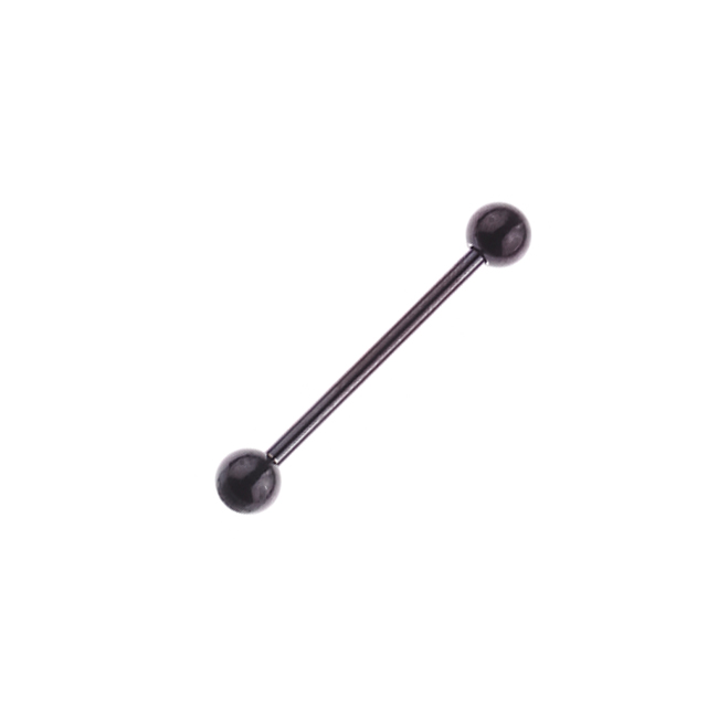 Sequoia Σκουλαρίκι Piercing barbell/μπάρα  Ατσάλι I-00403-1 (1.6*22*5)