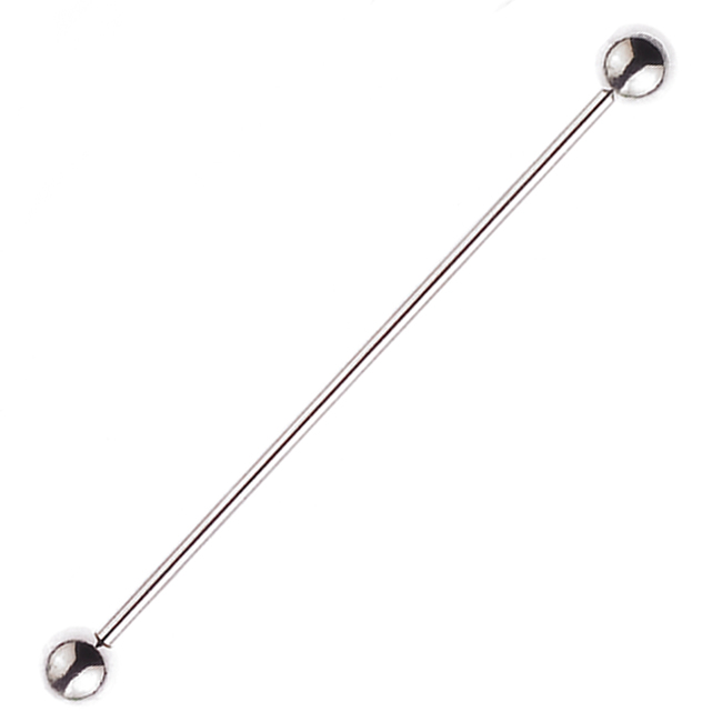 Sequoia Σκουλαρίκι Piercing barbell/μπάρα Ατσάλι  I-00406 (1.6*54*5)