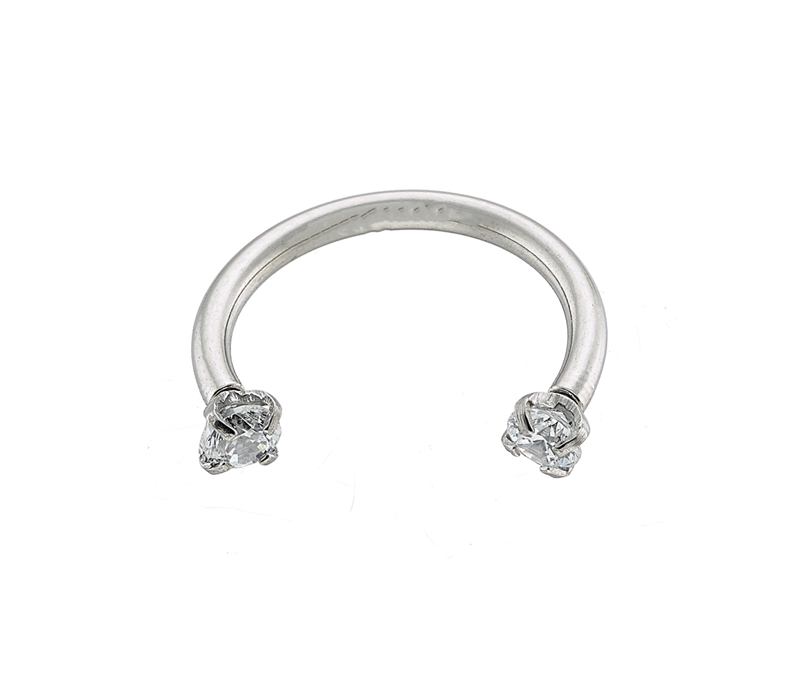 Sequoia Σκουλαρίκι Piercing Ατσάλι  Septum I-00671-10mm (1.2*10*3*3)mm