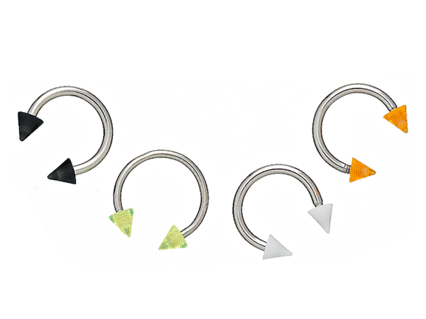 Sequoia Σκουλαρίκι Piercing Ατσάλι  Septum I-01052 (1.2*8*3*3) set 4τεμ