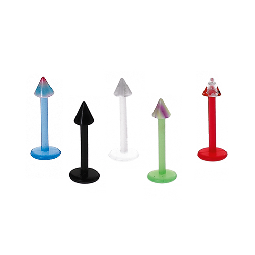 Sequoia Σκουλαρίκι Piercing Labret, set σε 5 χρωματα κώνος με τάπα, Ακρυλικά I-01074 Sequoia Σκουλαρίκι Piercing Labret, set σε 5 χρωματα κώνος με τάπα, Ακρυλικά I-01074