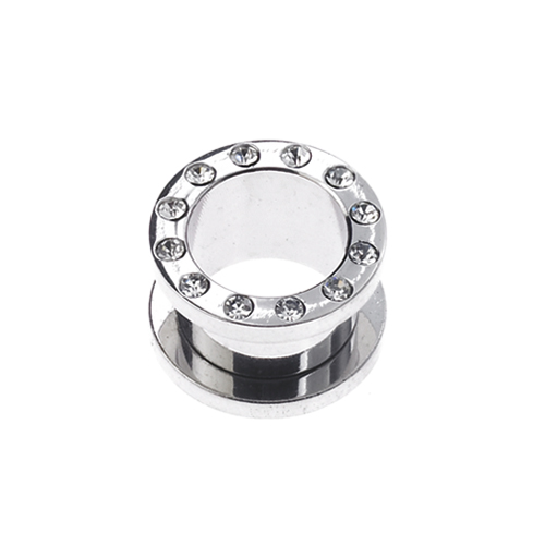 Sequoia Σκουλαρίκι Piercing Ατσάλι  Tunnels/Plug I-01121 12mm