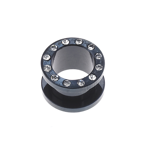 Sequoia Σκουλαρίκι Piercing Ατσάλι  Tunnels/Plug I-01131 12mm