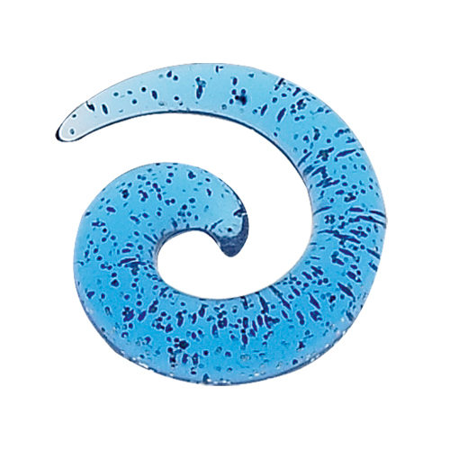 Sequoia Σκουλαρίκι Piercing Ατσάλι  Spiral Ear Stretcher Blue I-01906 8mm