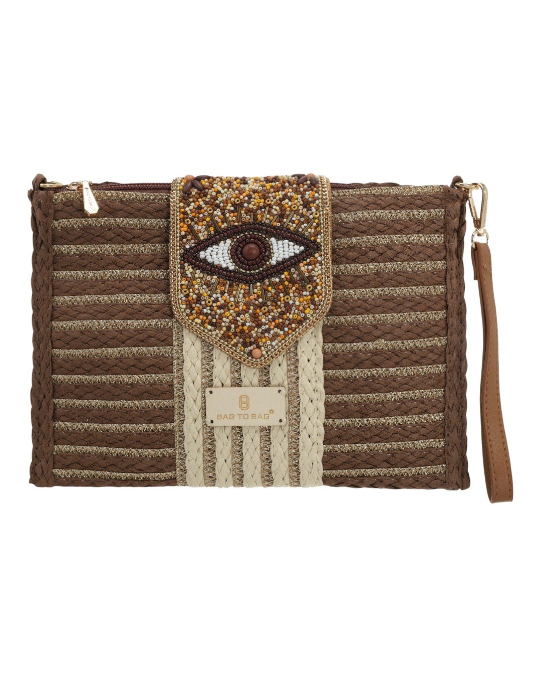 Τσάντα χειρός XY-2616 – Καφέ