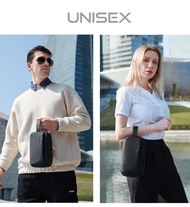 ARCTIC HUNTER τσάντα χειρός K00580, 2.5L, γκρι