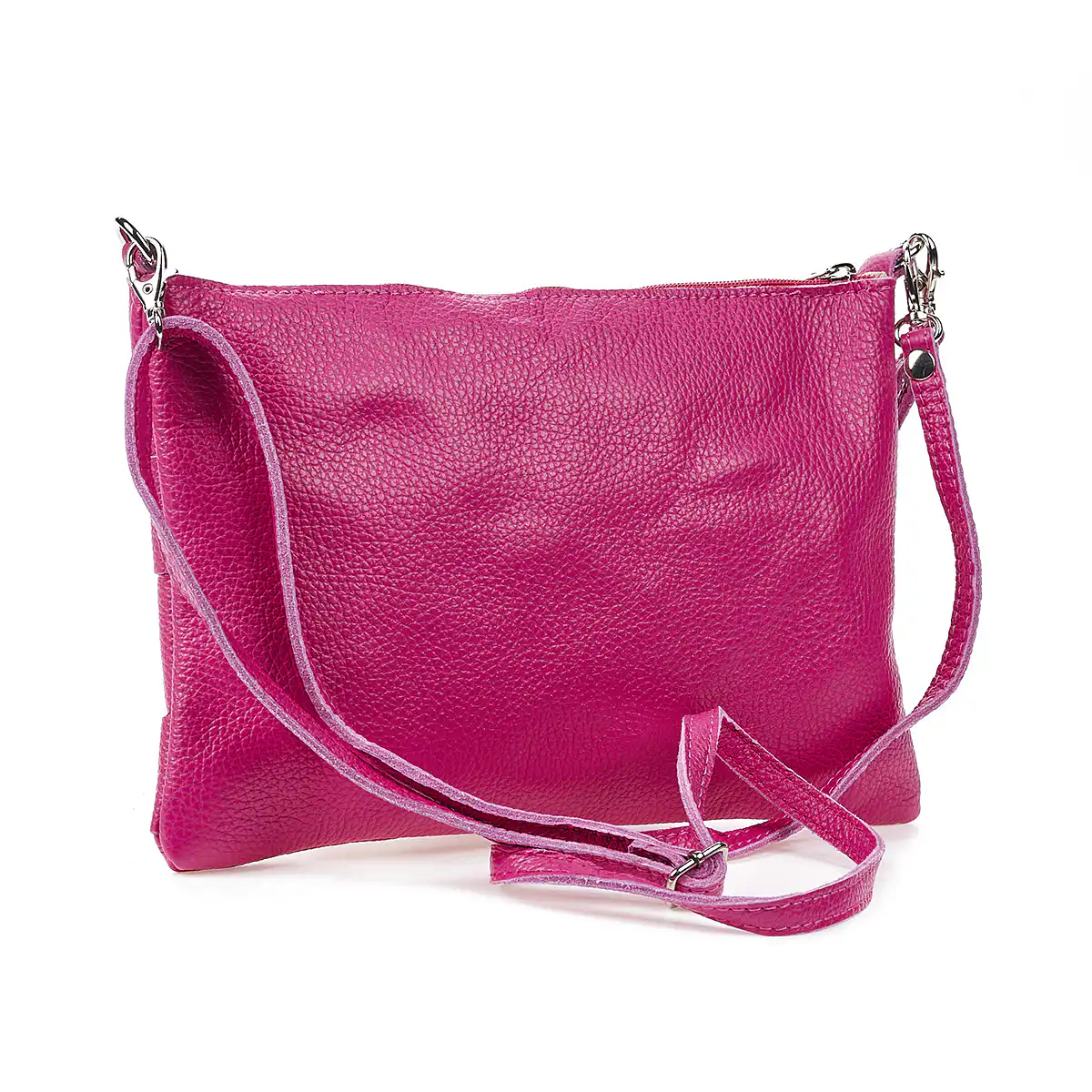 Sequoia Δερμάτινο χιαστί τσαντάκι seq-16-1001 φούξ