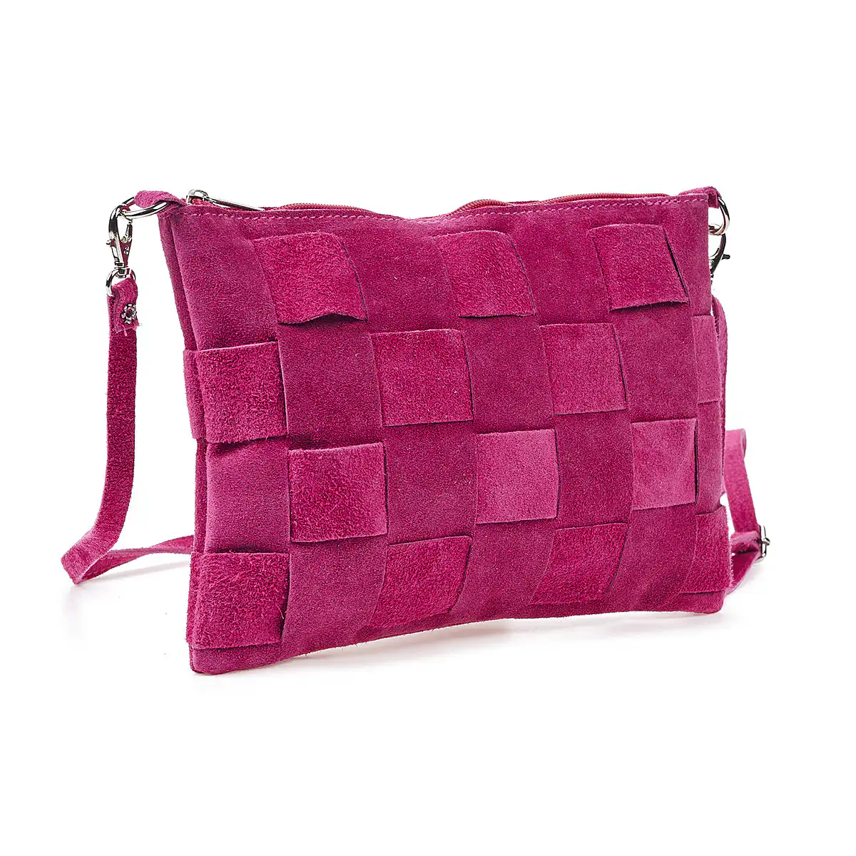 Sequoia Δερμάτινο σουέτ χιαστί τσαντάκι seq-16-1000 φούξ