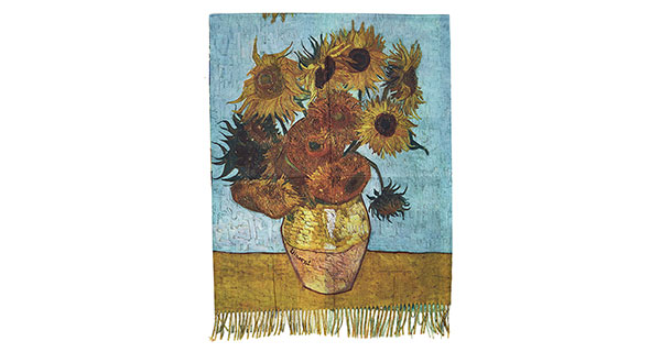 Sequoia Γυναικεία Πασμίνα -Van Gogh Sunflowers (1887)