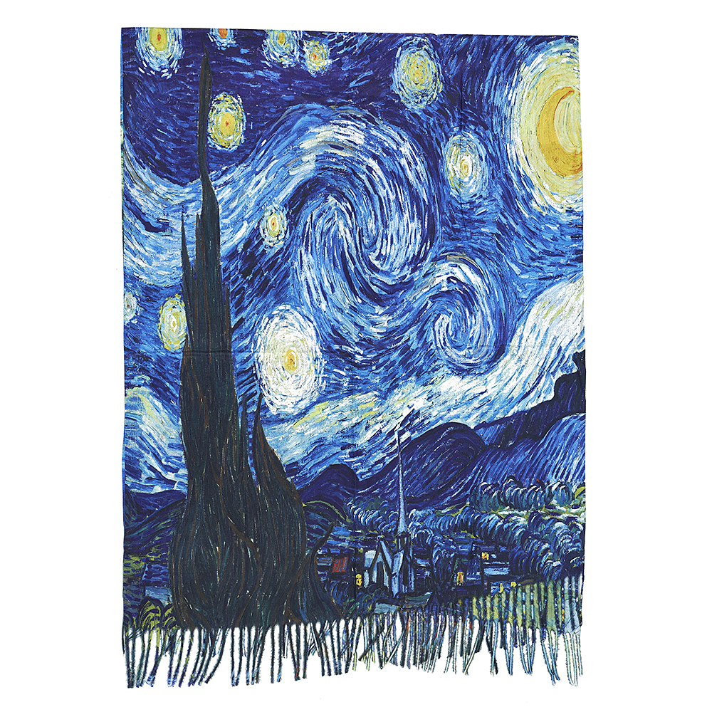 Γυναικεία Πασμίνα – Van Gogh The Starry Night (1889)