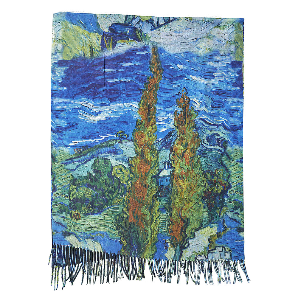 Γυναικεία Πασμίνα - Van Gogh The Starry Night (1889)