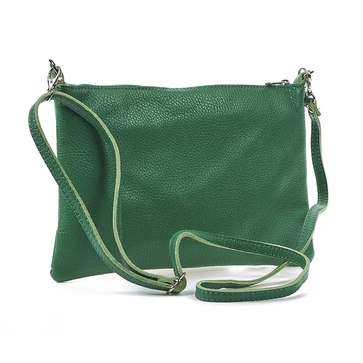 Sequoia Δερμάτινο σουέτ χιαστί τσαντάκι seq-16-1001 πράσινο