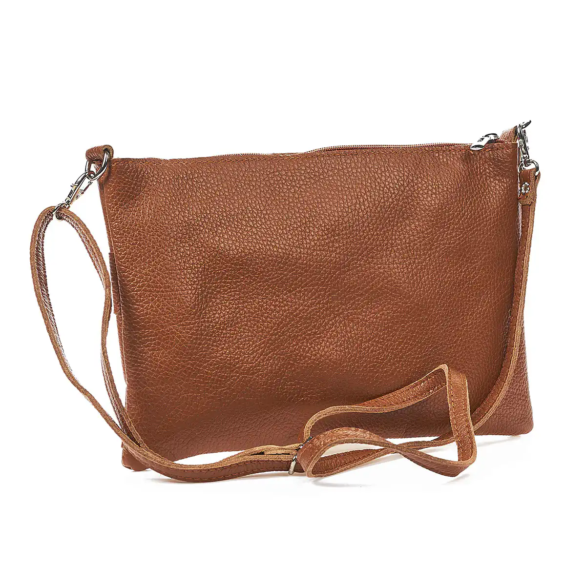 Sequoia Δερμάτινο σουέτ χιαστί τσαντάκι seq-16-1001 Κάμελ