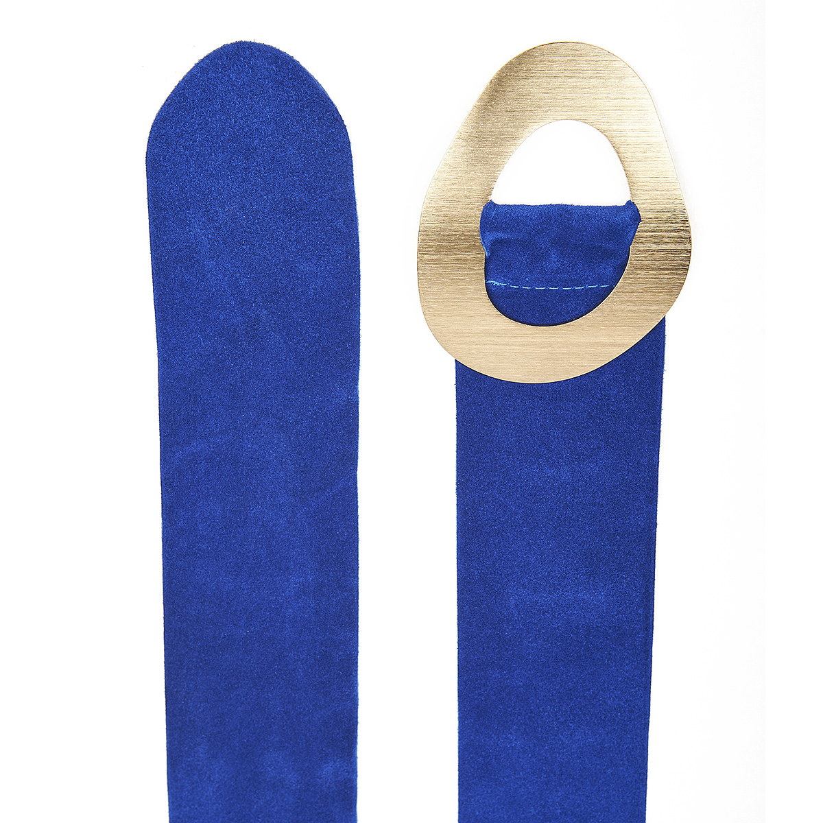 Sequoia Γυναικεία Δερμάτινη σουέτ ζώνη σε χρώμα μπλε Sequoia Γυναικεία Δερμάτινη σουέτ ζώνη σε χρώμα μπλε