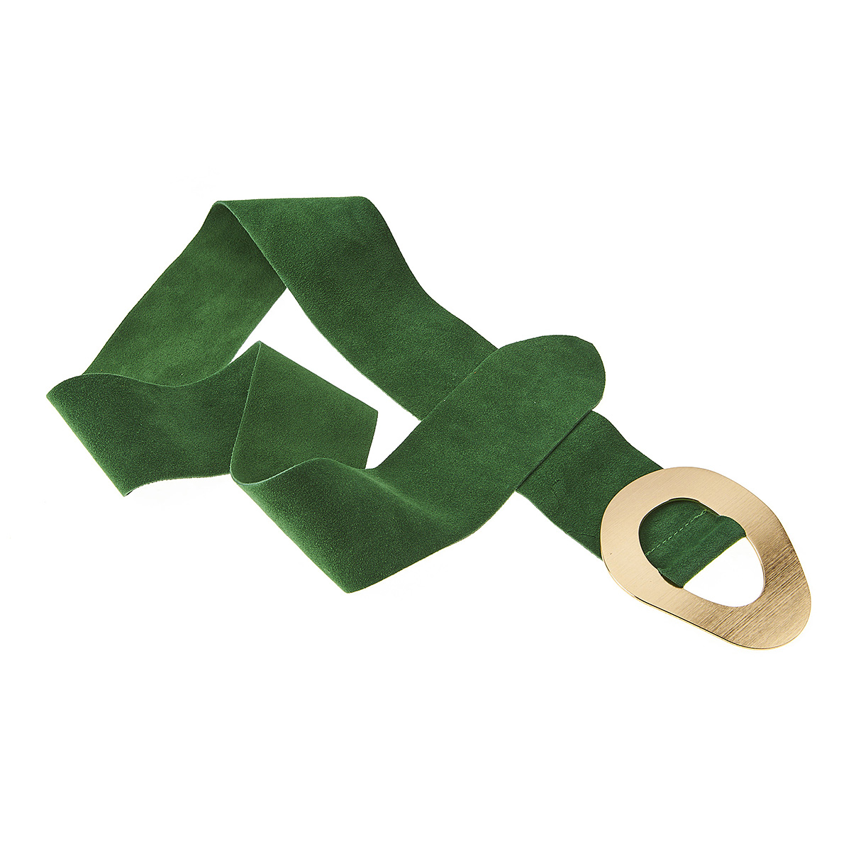 Sequoia Γυναικεία Δερμάτινη σουέτ ζώνη σε χρώμα πράσινο Sequoia Γυναικεία Δερμάτινη σουέτ ζώνη σε χρώμα πράσινο