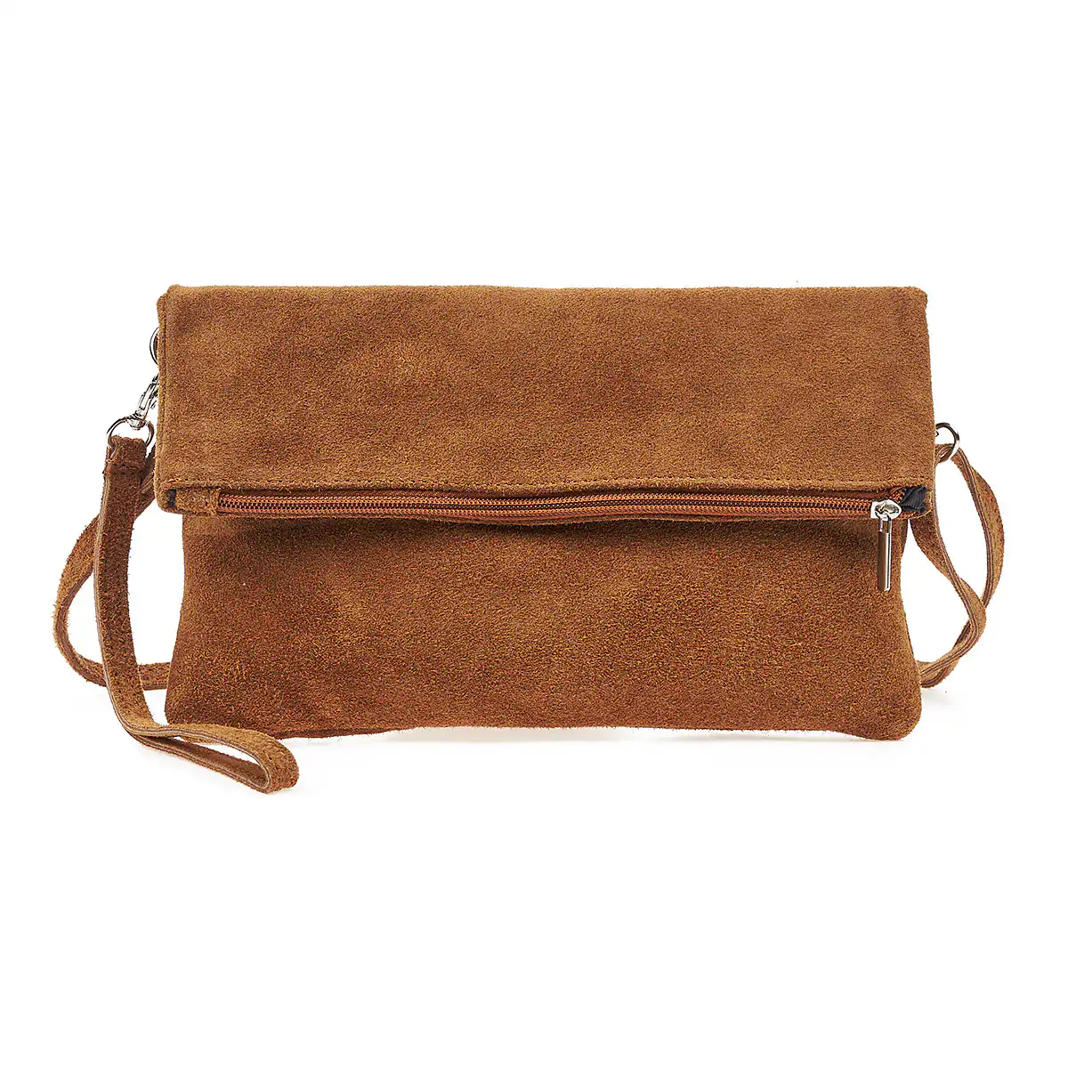 Sequoia Δερμάτινο σουέτ χιαστί τσαντάκι seq-16-1004 καφέ σκούρο Sequoia Δερμάτινο σουέτ χιαστί τσαντάκι seq-16-1004 καφέ σκούρο