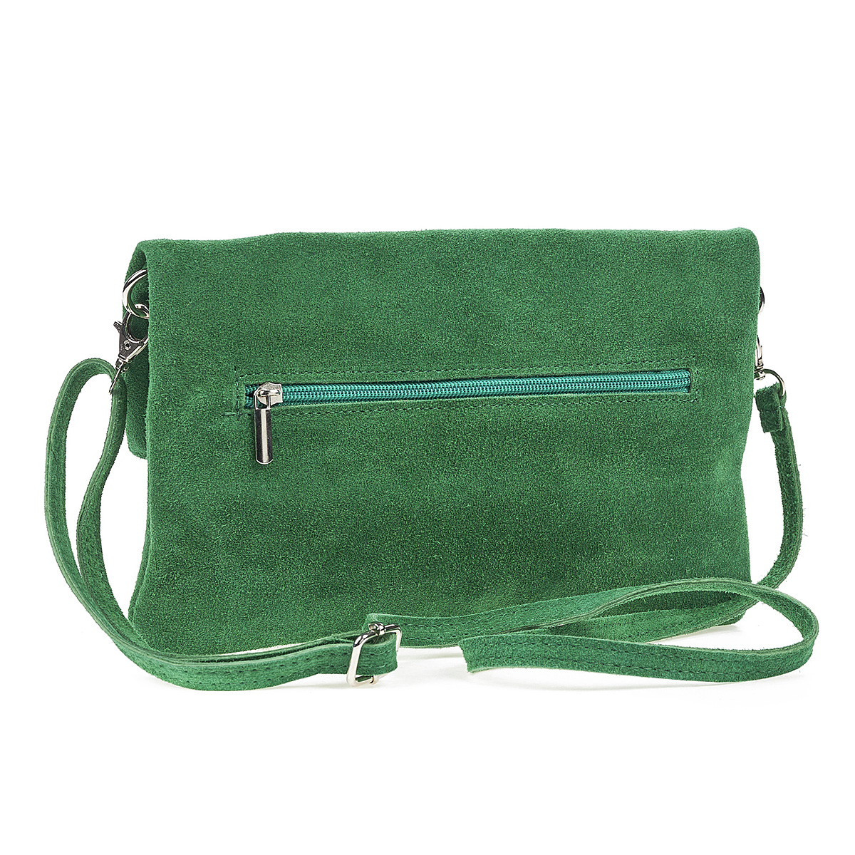Sequoia Δερμάτινο σουέτ χιαστί τσαντάκι seq-16-1004 πράσινο Sequoia Δερμάτινο σουέτ χιαστί τσαντάκι seq-16-1004 πράσινο