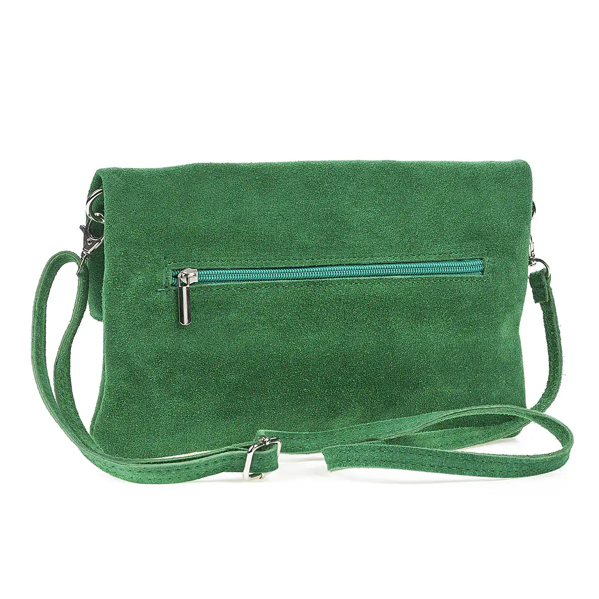 Sequoia Δερμάτινο σουέτ χιαστί τσαντάκι seq-16-1004 πράσινο