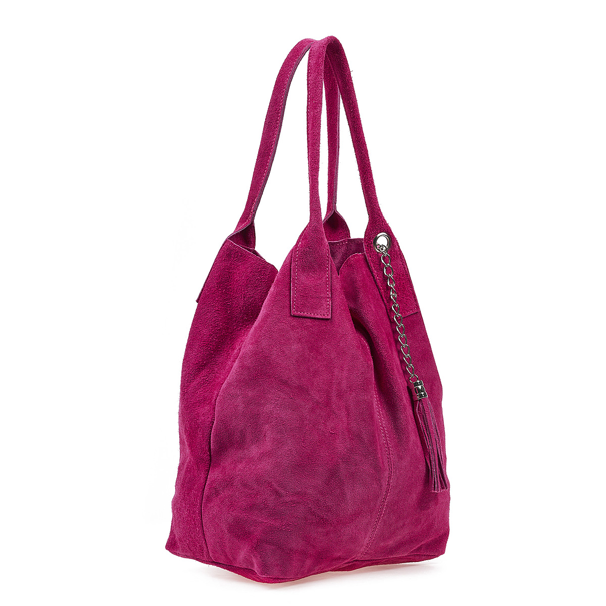 Sequoia Δερμάτινη Σουέτ Τσάντα Χειρός-Ώμου seq-16-1002 φουξ Sequoia Δερμάτινη Σουέτ Τσάντα Χειρός-Ώμου seq-16-1002 φουξ