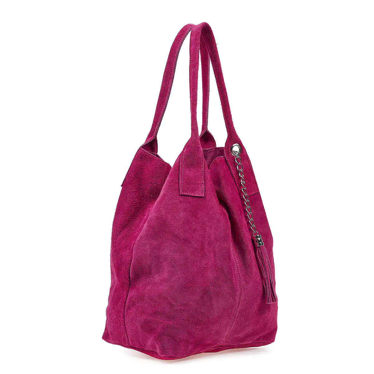Sequoia Δερμάτινη Σουέτ Τσάντα Χειρός-Ώμου seq-16-1002 φουξ Sequoia Δερμάτινη Σουέτ Τσάντα Χειρός-Ώμου seq-16-1002 φουξ