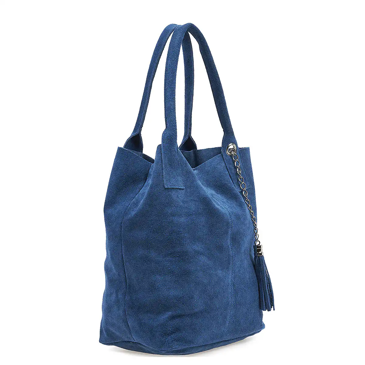 Sequoia Δερμάτινη Σουέτ Τσάντα Χειρός-Ώμου seq-16-1002 μπλε Sequoia Δερμάτινη Σουέτ Τσάντα Χειρός-Ώμου seq-16-1002 μπλε