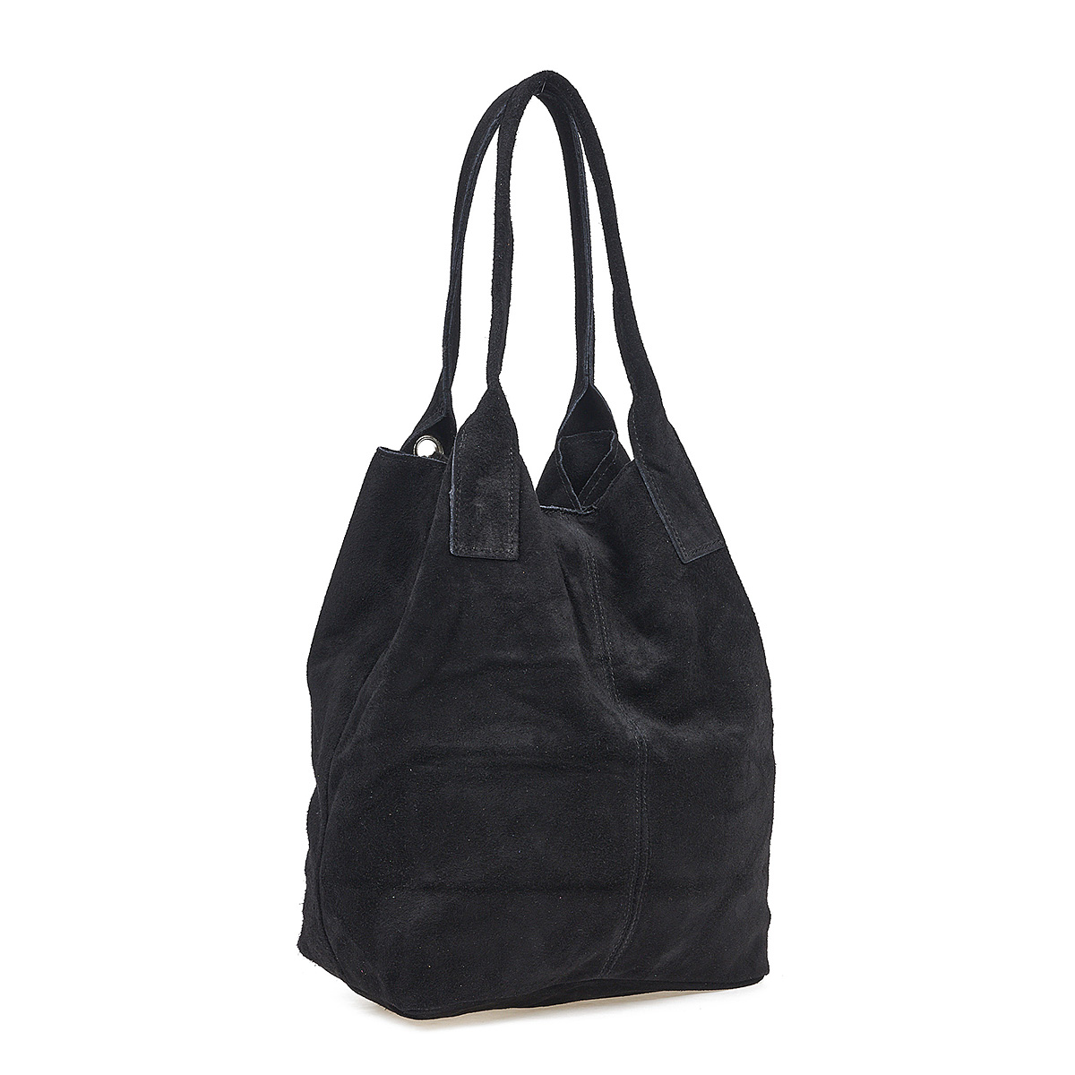 Sequoia Δερμάτινη Σουέτ Τσάντα Χειρός-Ώμου seq-16-1002 μαύρο Sequoia Δερμάτινη Σουέτ Τσάντα Χειρός-Ώμου seq-16-1002 μαύρο