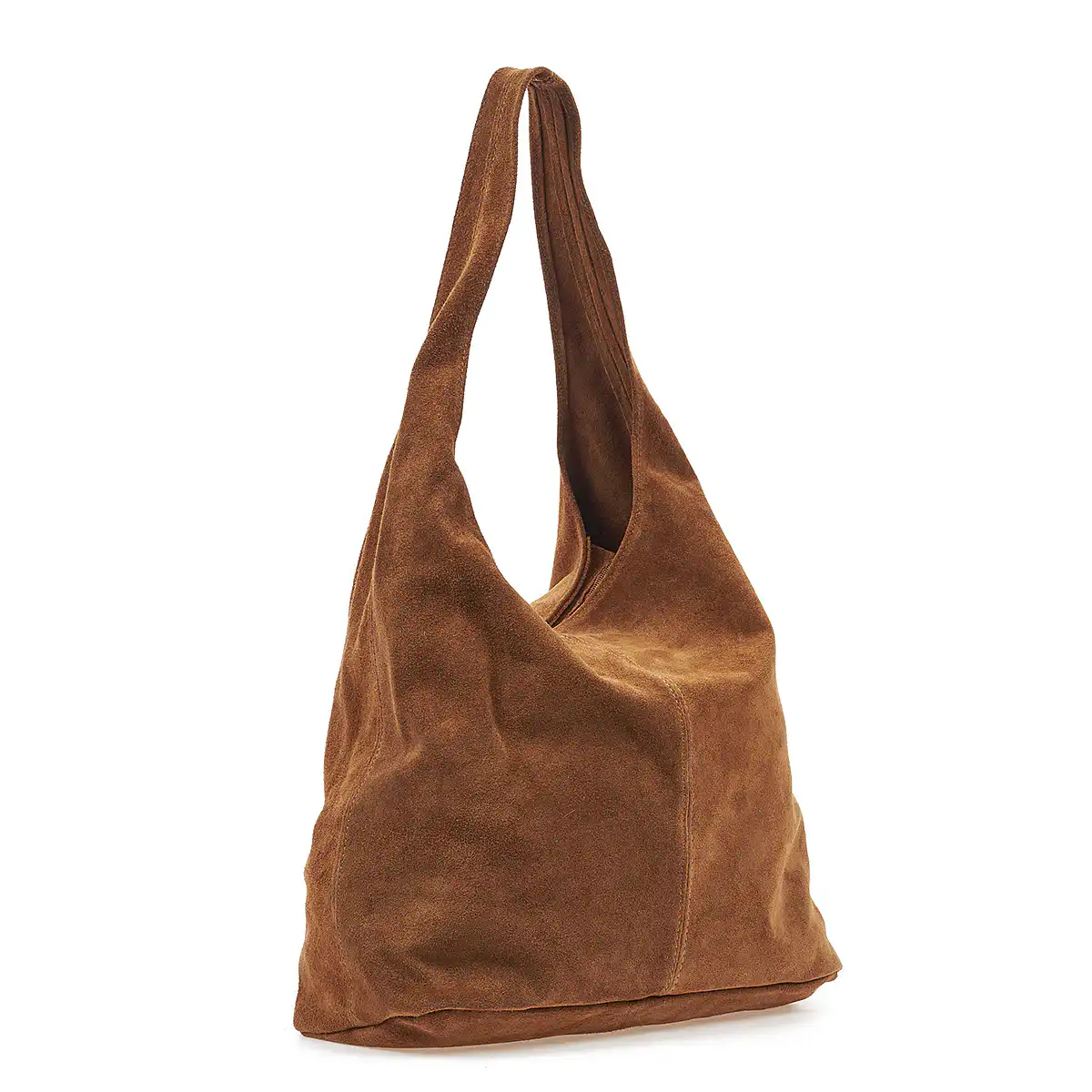 Sequoia Δερμάτινη Σουέτ Τσάντα Ώμου seq-16-1003 καμηλό