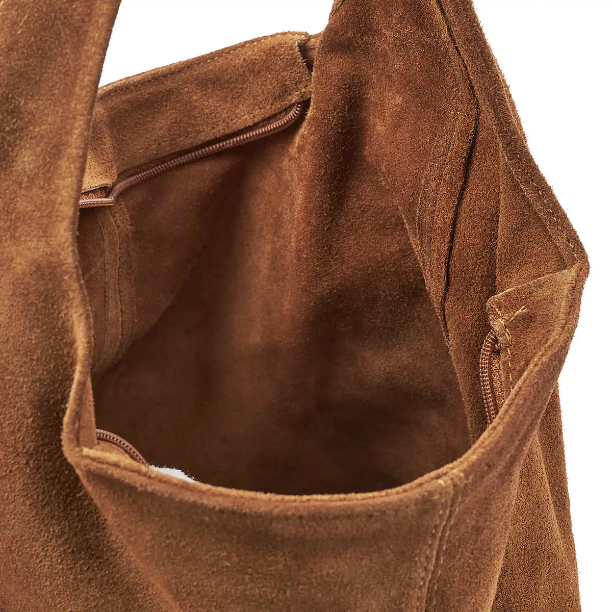 Sequoia Δερμάτινη Σουέτ Τσάντα Ώμου seq-16-1003 καμηλό