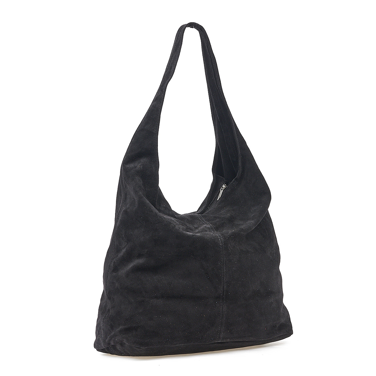 Sequoia Δερμάτινη Σουέτ Τσάντα Ώμου seq-16-1003 μαύρο Sequoia Δερμάτινη Σουέτ Τσάντα Ώμου seq-16-1003 μαύρο