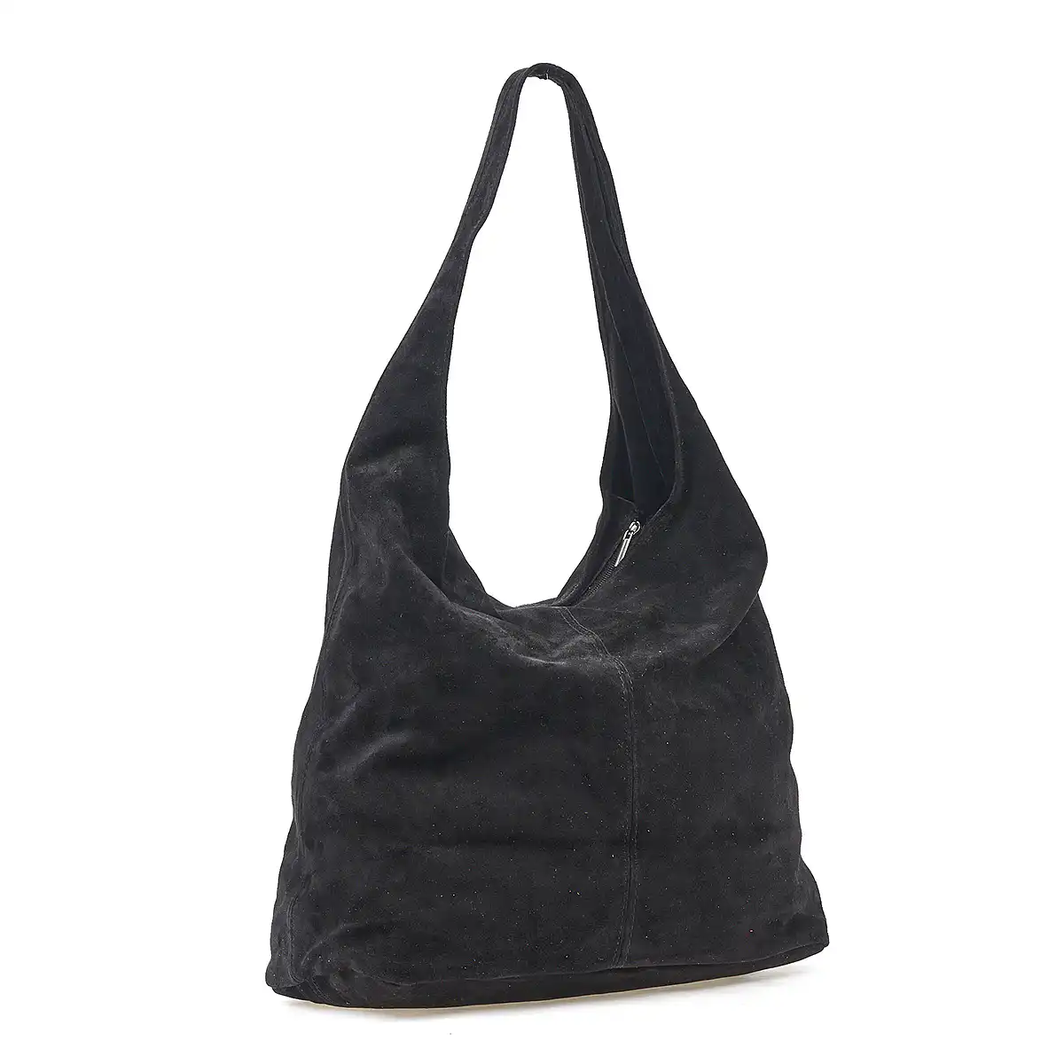 Sequoia Δερμάτινη Σουέτ Τσάντα Ώμου seq-16-1003 μαύρο