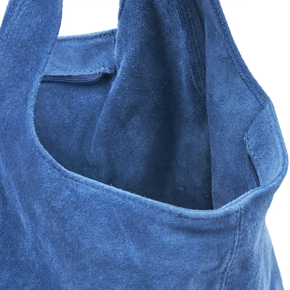 Sequoia Δερμάτινη Σουέτ Τσάντα Ώμου seq-16-1003 μπλε