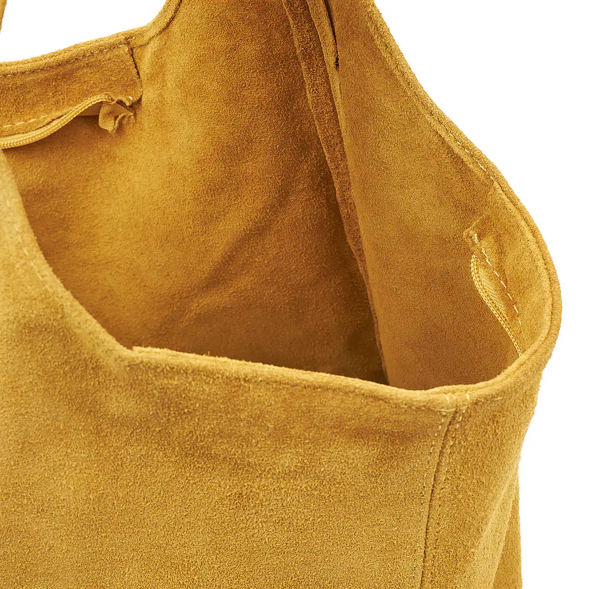 Sequoia Δερμάτινη Σουέτ Τσάντα Ώμου seq-16-1003 κίτρινο