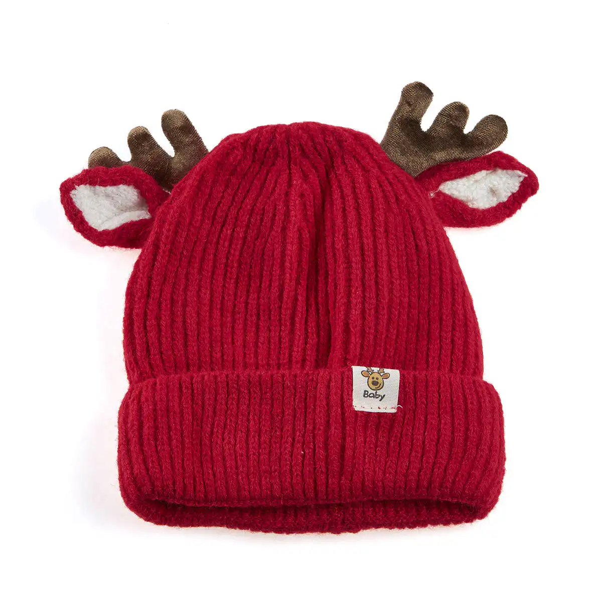 Χριστουγεννιάτικο παιδικό σετ σκουφί-κασκόλ-γάντια  LH-1 κόκκινο