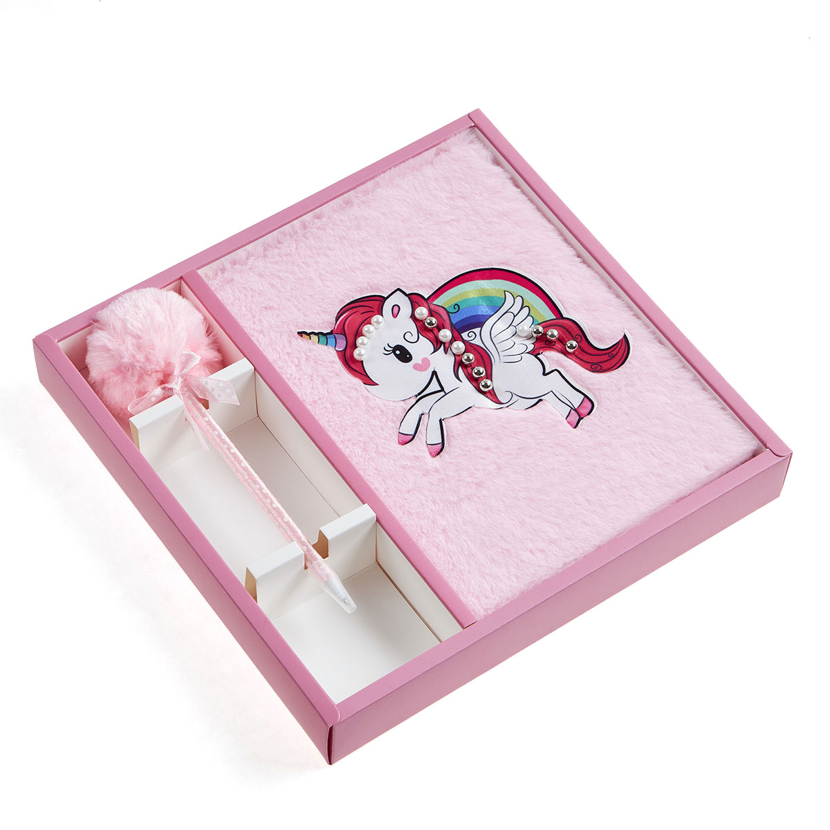 Παιδικό Σημειωματάριο / Ημερολόγιο Μονόκερος HH-294 Ροζ