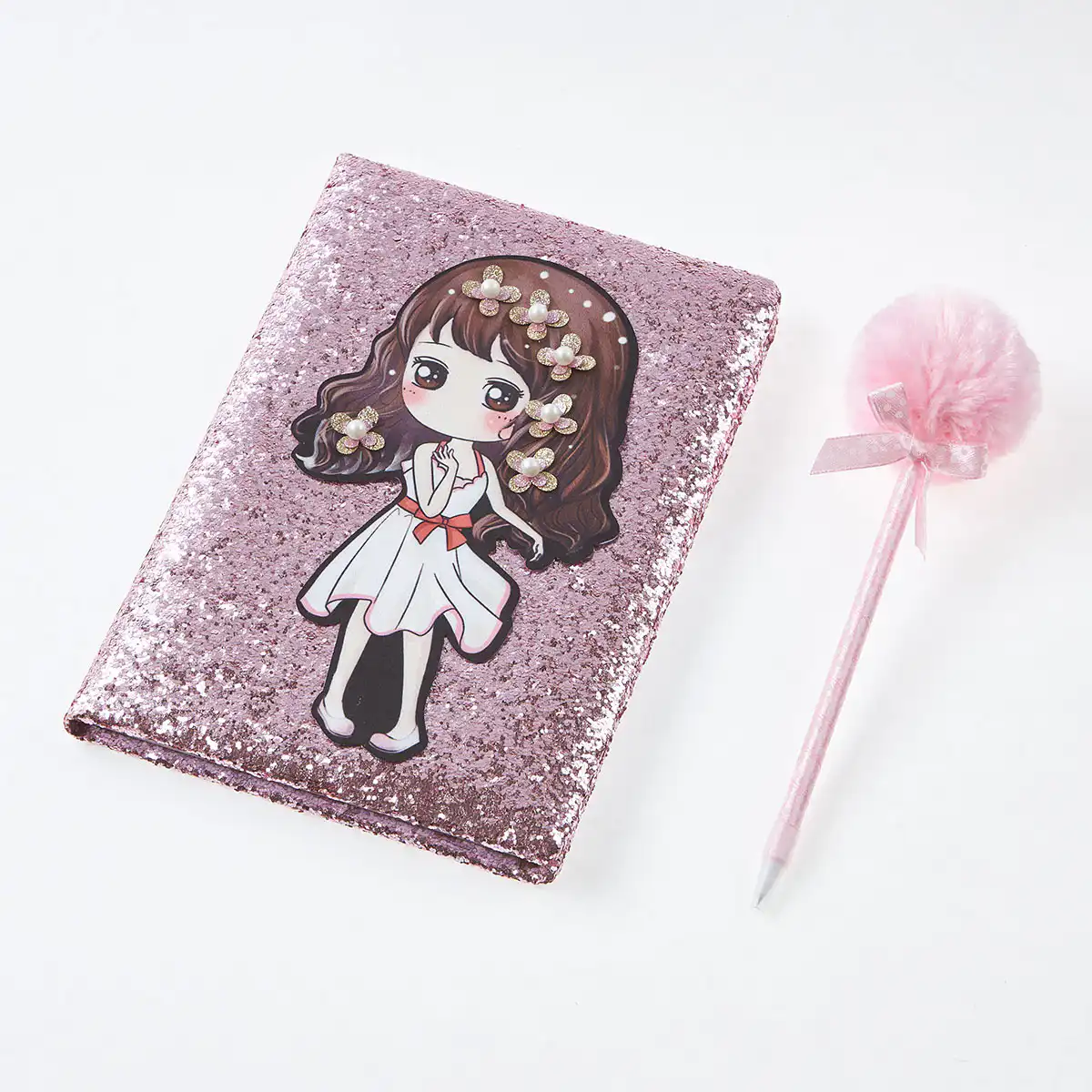 Παιδικό Σημειωματάριο / Ημερολόγιο με σχέδιο Κοριτσάκι HH-010 Ροζ Παιδικό Σημειωματάριο / Ημερολόγιο με σχέδιο Κοριτσάκι HH-010 Ροζ