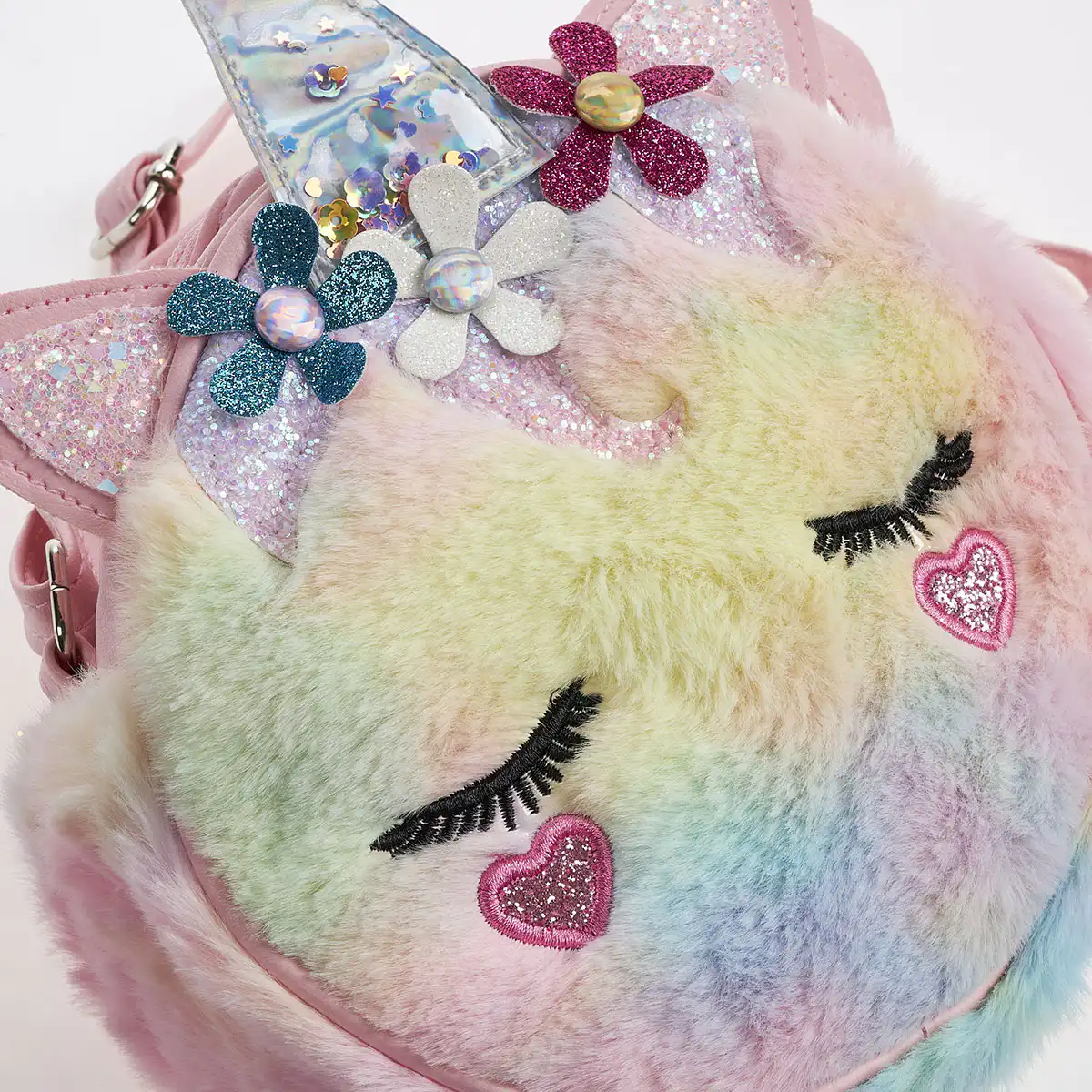 Παιδικό Χιαστί τσαντάκι Seven Icon M-020 ροζ