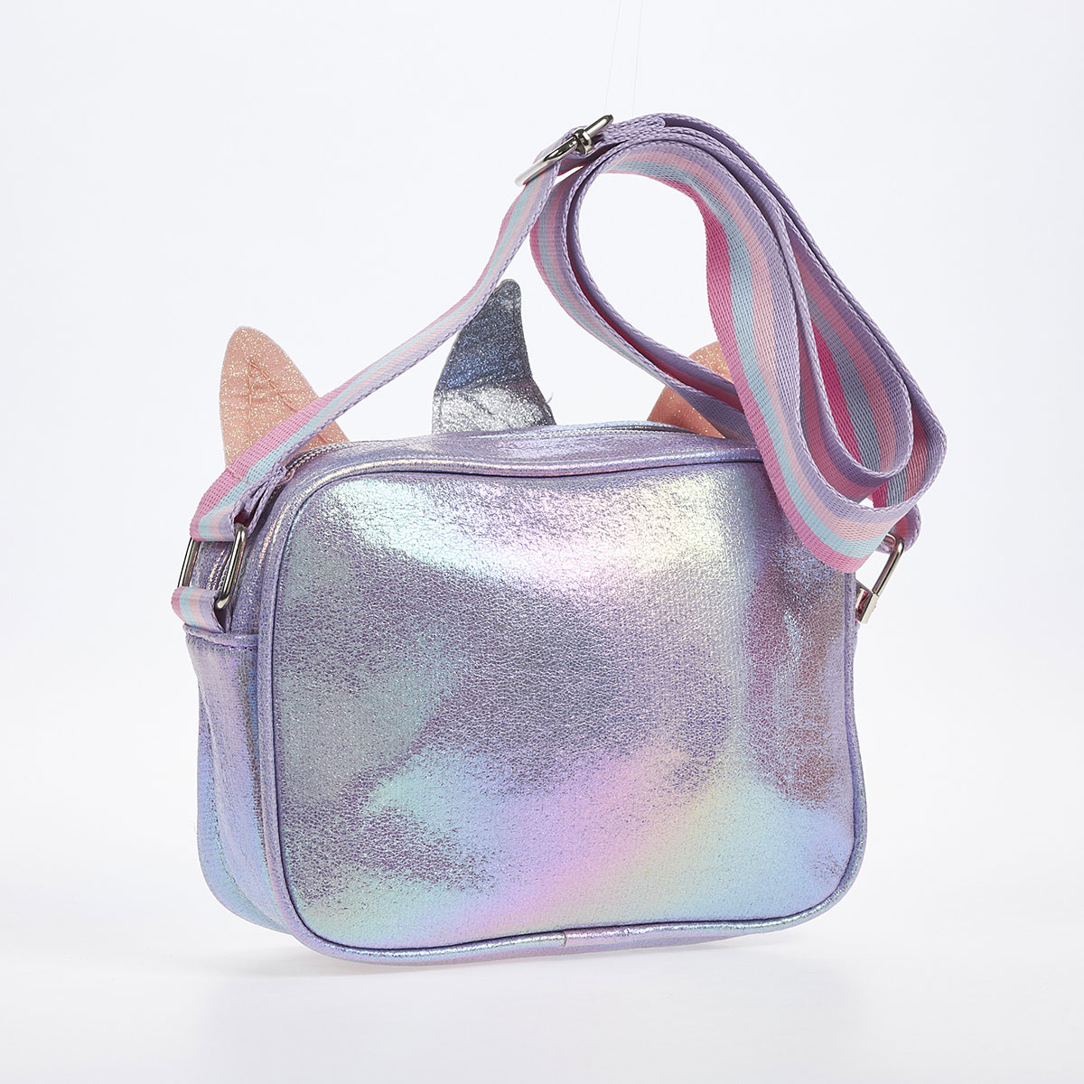 Παιδικό Χιαστί τσαντάκι Seven Icon ΧΧ527-1 Λιλά